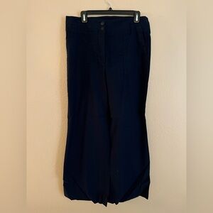 Maeve Naomi wide leg pant in navy